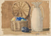 Nature morte con frutta e acqua - Gejza Kukán — vista dell’opera