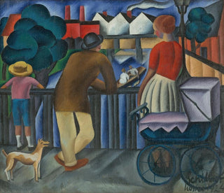 Movimento urbano - Gejza Schiller — vista dell’opera