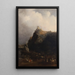 Le Château de Gaucin - Genaro Pérez Villaamil — quadro incorniciato alla parete