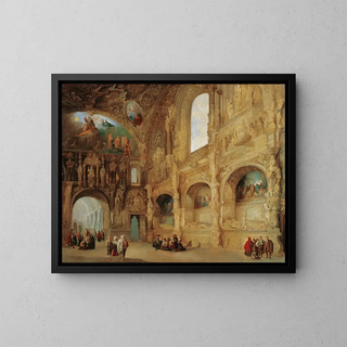 Genaro Prez Villaamil - The Benavente Chapel at Medina de Rioseco.webp