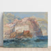 Genova, vista dal mare, guardando verso la chiesa di Santa Maria Assunta di Carignano - Joseph Mallord William Turner