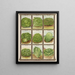 Laitue - Genesee Valley Lithograph & Co.. — quadro incorniciato alla parete
