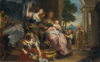 Genoese School - The Birth Of The Virgin.webp