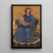 Vierge à l'Enfant avec anges - Gentile da Fabriano — quadro incorniciato alla parete