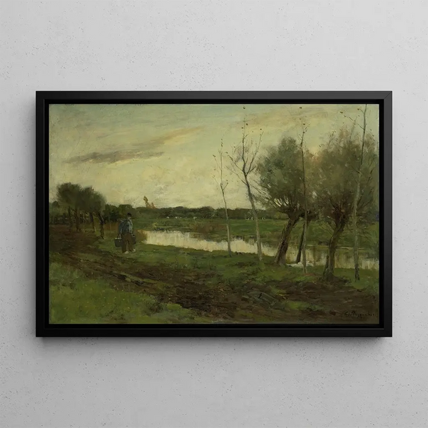 Geo Poggenbeek - Landschap met een vaart.webp