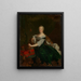 L'imperatrice Maria Teresa - Georg Adam Eger — quadro incorniciato alla parete