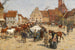Un marché aux chevaux - Georg Carl Koch — vista dell’opera