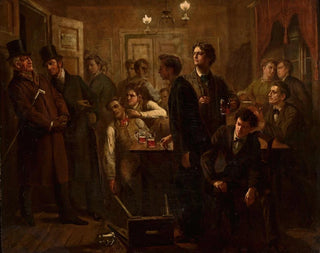 Georg David Salomon Knorr - Scene from a beerhouse or a tavern.webp