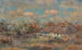 Un jour de mai, vue di un villaggio con giardini orticoli - Georg Flad — vista dell’opera