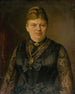 Ritratto di una donna - Georg Fleischmann — vista dell’opera