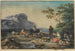Paesaggio con pastori in riposo - Georg Friedrich Meyer — vista dell’opera