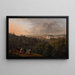 Vista di Tartu da Toomemägi - Georg Friedrich Schlater — quadro incorniciato alla parete
