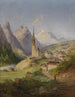 Vista di Heiligenblut - Georg Geyer — vista dell’opera