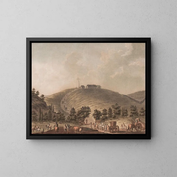 Monumento a Stiklestad - Georg Haas — quadro incorniciato alla parete