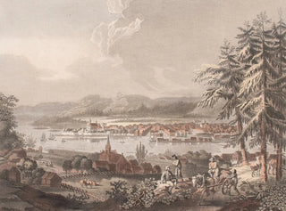 Georg Haas - Udsigt over byen Kristiania.webp