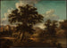 Paesaggio con un ponte, un grande albero e dei viaggiatori - Georg Heinrich Hergenröder — vista dell’opera