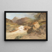 Rue du Gothard - Georg Hesse — quadro incorniciato alla parete