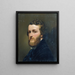 Autoritratto - Georg Koberwein — quadro incorniciato alla parete