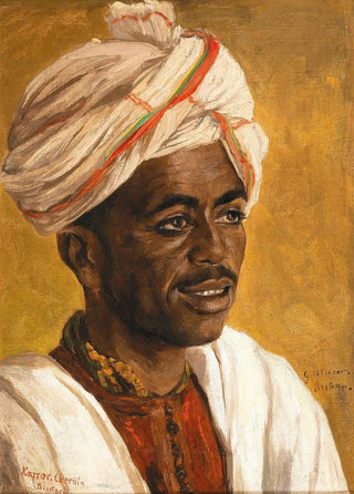 Georg Macco - Aegypter gemalt in Assuan Obergypten.webp