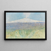 Etna in inverno - Georg Sauter — quadro incorniciato alla parete