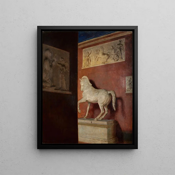 Georg Seligmann - Corner From A Corridor At Thorvaldsens Museum.webp