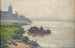 Giornata estiva sul fiume - Georg Sommer — vista dell’opera