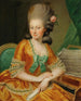 Ritratto di una cantante al clavicembalo - Georg Weikert — vista dell’opera