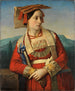 Ritratto di una giovane donna romana - Georg Wilhelm Fasel — vista dell’opera