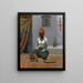 Fare il tè ad Algeri - Georg Wilhelm Timm — quadro incorniciato alla parete