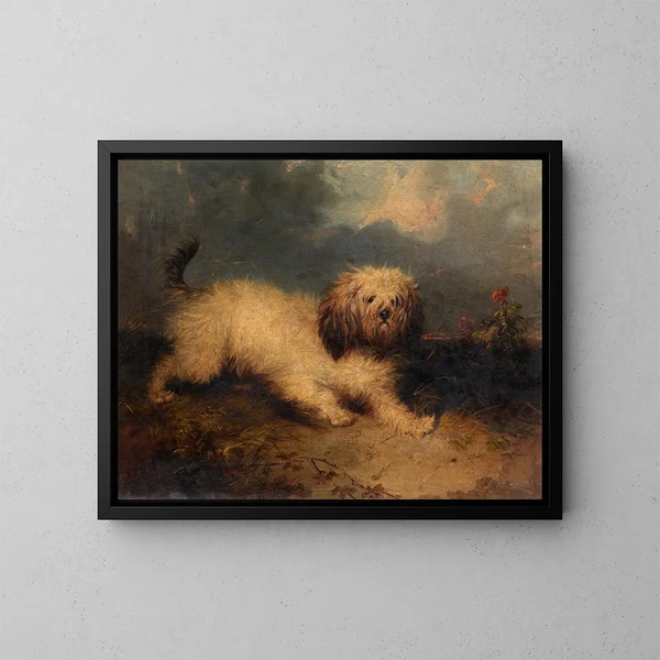 Un chien - George Armfield — quadro incorniciato alla parete