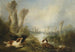 Tre spaniels in una palude - George Armfield — vista dell’opera