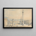 Un piano proposto per Trafalgar Square - George Belton Moore — quadro incorniciato alla parete