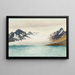 Glacier a Isfjorden, Spitsbergen - George Breunich — quadro incorniciato alla parete