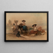 Paesani spagnoli - George Bryant Campion — quadro incorniciato alla parete