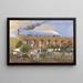 Viadotto del Ferrovie di Londra, Chatham e Douvres, S. Mary Cray, Kent, 16 febbraio 1881 - 15 dicembre 1882 - George Buchanan Wollaston — quadro incorniciato alla parete