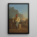 Bateliers du Mississippi - George Caleb Bingham — quadro incorniciato alla parete