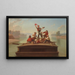 Le Joyeux Batelier - George Caleb Bingham — quadro incorniciato alla parete