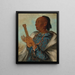 Ah-Tn-We-Tuck Cock Turkey ripetendo la sua preghiera - George Catlin — quadro incorniciato alla parete