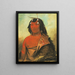 Biets-Ee-Cure Uomo molto gentile - George Catlin — quadro incorniciato alla parete