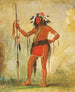Ch-Be-Mb-Bee Colui che è seduto ovunque è un valoroso - George Catlin — vista dell’opera
