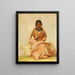 Chee-A-Ex-E-Co Fille d'un cerf sans cœur - George Catlin — quadro incorniciato alla parete