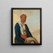 Cl-Lee, capo della banda - George Catlin — quadro incorniciato alla parete
