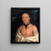 Co-Sne-Boin - George Catlin — quadro incorniciato alla parete