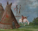 Lodge comanche delle pelli di bisonte - George Catlin — vista dell’opera