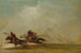 Guerriero comanche che lancia un Osage a tutta velocità - George Catlin — vista dell’opera