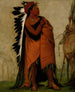 E-Hee-A-Duck-Ce-A Celui qui attacca i capelli prima - George Catlin — vista dell’opera