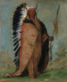 Eeh-S-Pa Black Rock, un chef a due teiere - George Catlin — vista dell’opera