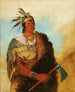 Go-To-Kw-Ph-Ah si distingue come un coraggioso distinto - George Catlin — vista dell’opera