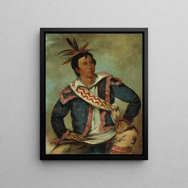 George Catlin - HTchooTcKnee Snapping Turtle a HalfBreed.webp