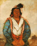 Hoseputokwgee un Brave - George Catlin — vista dell’opera